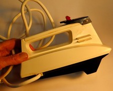 Vintage Sunbeam Pro Hand Mixer, Old-Time Quality,  W/Dough Hks. Orig. Papers/Box picture