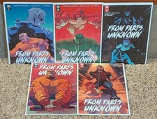 From Parts Unknown #1-5 (Pesto, 2026) Complete Series LOT Caval Wrestling Set NM picture
