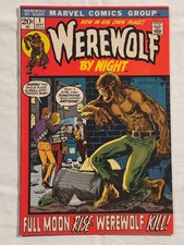 Werewolf by Night #1 1972 Marvel 1st Solo Title 20c FN- 5.5 Mike Ploog Bronze picture