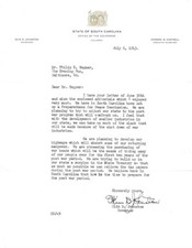 Olin D. Johnston- TSL (Gov. of South Carolina) picture
