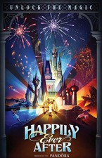 Happily Ever After Fireworks Cinderella Castle Magic Kingdom Ride Disney Poster picture