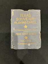 Texas Souvenir Playing Care by The Interstate Company picture