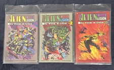 ALIEN LEGION ON THE EDGE (1990) 3 ISSUE COMPLETE SET 1-3  MARVEL COMICS picture