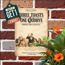 Four Weddings And A Funeral Classic Movie Art Salon Metal Plaque Tin Sign 8x12 picture