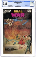 Real War Stories 1A Sienkiewicz CGC 9.8 1987 4767007005 picture