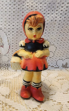 1960's Vintage Little Red Riding Hood Figurine – Made in Macau picture