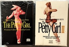 Vintage 1994-1995 Petty Girl I & II Box Sets 🎨 George Petty Pinup Art Sealed picture