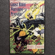 Ghost Rider Wolverine Punisher: Hearts of Darkness Signed by: John Romita Jr. picture