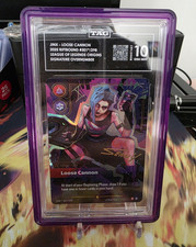 TAG 10 Riftbound League of Legends Jinx Loose Cannon Signature 301*/298 picture