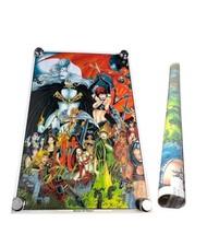 Vintage NOS 90’s Chaos Comics Women of Chaos 23”x35” Poster USA 1998 NEW Sealed picture