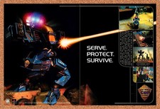 1998 Future Cop LAPD PS1 Original Advertisement / Retro Promo v1 picture
