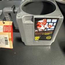 Super Mario Bros Cartridge Mug, Officially Licensed Nintendo Merchandise-Gray picture