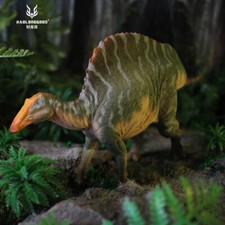 HAOLONGGOOD Ouranosaurus Dinosaur Model PVC Figure Display Green IN STOCK picture