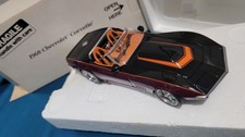Danbury Mint - 1968 Corvette Pro Touring Ebony Black & Plum Metallic - 1:24 Rare picture