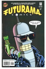 Futurama #7, 10, 11, 15-17, 20, 23, 33, 34 + Simpsons Crossover 2 Series + FCBD picture