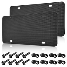 2 Pack License Plate Protector Pad, Anti Rattle EVA Foam Padding for Noise Re... picture