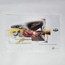 NASCAR Thunder 2002 EA Sports Fold Out Print Ad/Poster Official Promo Art picture