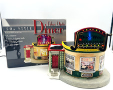 50's Style Doo Wop Diner Fiber Optic Accent Light Original Box With Box Vintage picture