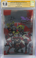 🔥Harley Quinn 30th Anniv #1 CGC 9.8 SS 5-Sign: Dini, Timm, Conner & Palmiotti🔥 picture
