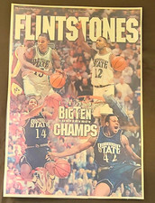The Flint Journal 1999 Flintstones Michigan State Big Ten Champs Cover picture