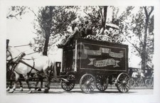 Gentry Bros James Paterson Circus Wagon c1920 RPPC Photo Postcard COPY picture