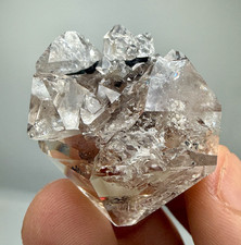 Herkimer Diamond Natural Cluster, Unique Conglomeration of Gems w/ Phantoms  picture