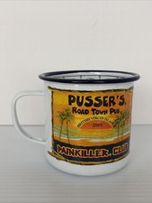 Pusser's Landing British Virgin Islands Painkiller Club Navy Rum Mug Enamel picture