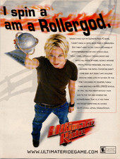 Ultimate Ride Vintage Magazine Ad 2001 Rollergod PC Game Promo Retro Gaming Y2K picture