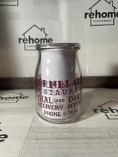 Kornblaus Restaurant Atlantic City New Jersey Milk Bottle picture