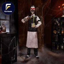 6 FT Grave & Bones Animated LED Dean the Deathologist  LIMITED STOC picture