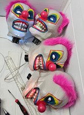 VINTAGE 2011 Spirit Halloween Pan Asian Creations Clown Pathway Markers RARE picture
