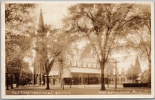 1936 WEST SPRINGFIELD, Mass. Photo RPPC Postcard 