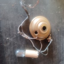 lot misc floor lamp psrts including hidden base light and switch picture