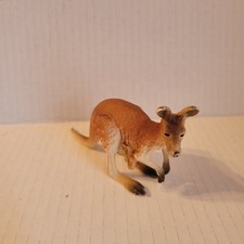 Schleich Kangaroo And Joey 2016 Retired Wild Life 14756 picture