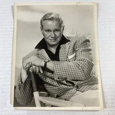 Actor David Brian Autographed 8