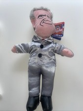 Richard Nixon America's 37th President Plush Doll Sugar Loaf Coin Star 2007 NWT picture