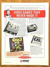 Croc Legend of the Gobbos PS1 1998 Vintage Print Ad/Poster Official Promo Art picture