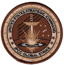 JFCC GLOBAL STRIKE DESERT SHOULDER PATCH picture