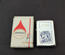 Vintage 1776 Bicentennial Zippo Lighter with Original Box picture