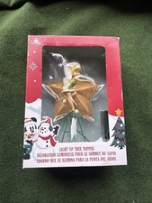 Disney Tinker Bell Light Up Christmas Tree Topper NIB Tinkerbell picture