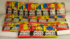 27 STUPID SMILES STICKERS UNOPENED WAX PACKS 1989 OPC/O-Pee-Chee-  25 CTS  PACKS picture