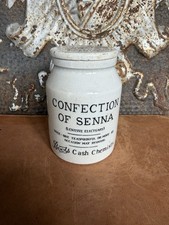 Antique Boots Medium Cash Chemist - Confection of Senna w/Printed Lid, c. 1900 picture