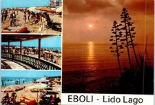 Eboli - Lido Lago Italy Multiview Postcard picture