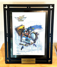 RARE OOAK DISNEY IMAGINEERING GIFT AEROSMITH ROCK N ROLLERCOASTER PRINT JULY 99 picture