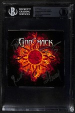 Godsmack Band x4 Signed 1000hp CD Cover BECKETT picture