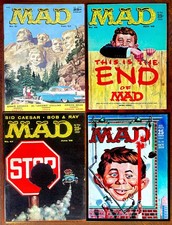 Four MAD MAGAZINES from the 1950s  Up to Fine Plus   #31, 46, 47, 50 picture