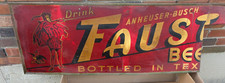 Rare Large Vintage c.1933 Anheuser Busch Faust Budweiser Beer 52