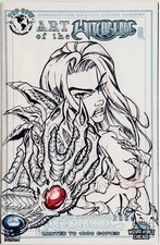 Art of the Witchblade 2006 - Blank Sketch Cover w/Original Art Philip Cruz + COA picture