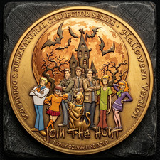 Scooby Doo & Supernatural Joint The Hunt Commemorative Coin picture