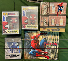 Spider-Man: Brand New Day Popcorn Bucket/Funko/YouTooz Collectible Bundle picture